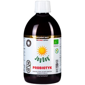 PROBIOTYK BEZGLUTENOWY BIO 500 ml - JOY DAY