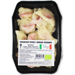 PIEROGI Z TRUSKAWKĄ BIO 400 g - KARCZMA TABIAGO (NA ZAMÓWIENIE)