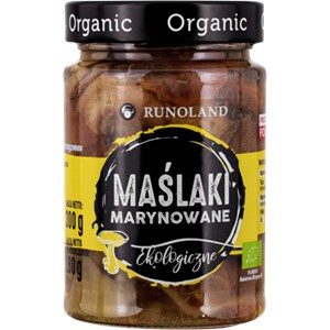 MAŚLAKI MARYNOWANE BIO 300 g - RUNOLAND