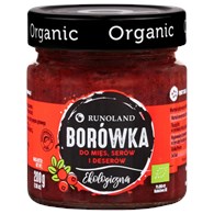 BORÓWKA DO MIĘS, SERÓW I DESERÓW BIO 200 g - RUNOLAND