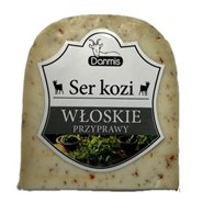 KOZI SER DOJRZEWAJĄCY Z WŁOSKIMI PRZYPRAWAMI 200 g - DANMIS