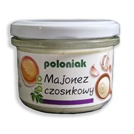 MAJONEZ CZOSNKOWY BIO 200 ml - POLONIAK