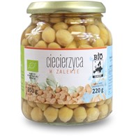 CIECIERZYCA W ZALEWIE BIO 350 g (230 g) (SŁOIK) - BIO PLANET