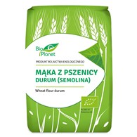 MĄKA Z PSZENICY DURUM (SEMOLINA) BIO 1 kg - BIO PLANET