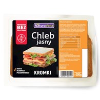 CHLEB JASNY BEZGLUTENOWY 200 g - NATURAVENA