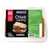 CHLEB CIEMNY BEZGLUTENOWY 200 g - NATURAVENA