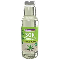 SOK Z BRZOZY Z KAWAŁKAMI ALOESU 750 ml - NATURAVENA