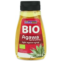 SYROP Z AGAWY JASNY BIO 245 g - NATURAVENA