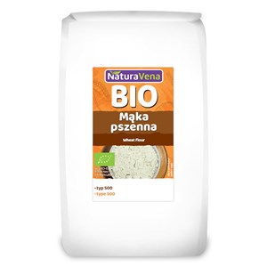 MĄKA PSZENNA JASNA TYP 500 BIO 1 kg - NATURAVENA