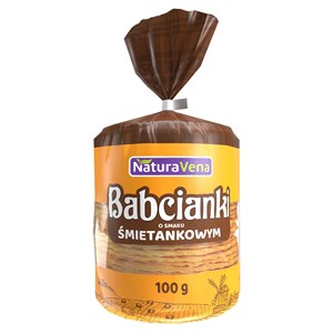 BABCIANKI O SMAKU ŚMIETANKOWYM 100 g - NATURAVENA