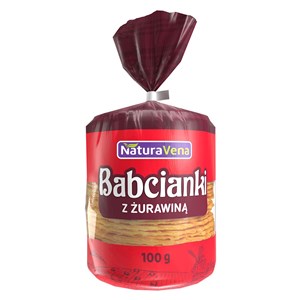 BABCIANKI Z ŻURAWINĄ 100 g - NATURAVENA