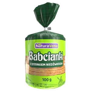 BABCIANKI Z CZOSNKIEM NIEDŹWIEDZIM 100 g - NATURAVENA