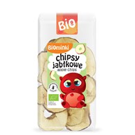 CHIPSY JABŁKOWE BEZGLUTENOWE BIO 30 g - BIOMINKI