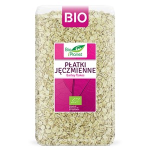 PŁATKI JĘCZMIENNE BIO 600 g - BIO PLANET