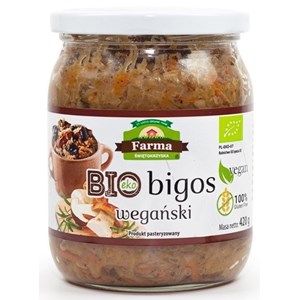 BIGOS WEGAŃSKI BEZGLUTENOWY BIO 420 g - FARMA ŚWIĘTOKRZYSKA