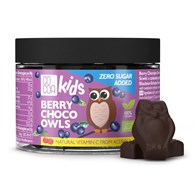 SÓWKI Z CZEKOLADY JAGODOWEJ Z WITAMINĄ C Z ACEROLI BEZ DODATKU CUKRÓW BIO 120 g - COCOA KIDS