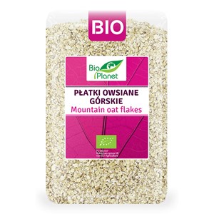 PŁATKI OWSIANE GÓRSKIE BIO 1 kg - BIO PLANET