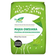 MĄKA OWSIANA PRAŻONA WYSOKOBŁONNIKOWA BIO 800 g - BIO PLANET