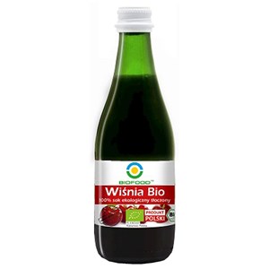 SOK Z WIŚNI NFC BEZGLUTENOWY BIO 300 ml - BIO FOOD