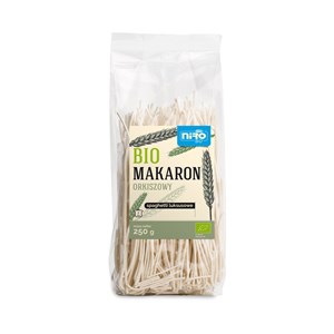 MAKARON (ORKISZOWY) SPAGHETTI LUKSUSOWY BIO 250 g - NIRO