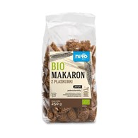 MAKARON (Z PŁASKURKI RAZOWY) JEŻYKI BIO 250 g - NIRO