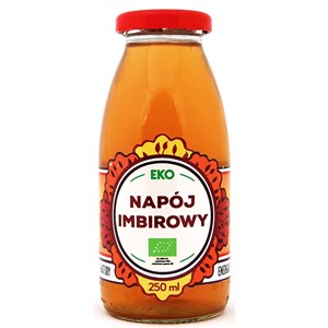 NAPÓJ IMBIROWY BIO 250 ml - DARY NATURY