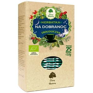 HERBATKA NA DOBRANOC BIO (25 x 2 g) 50 g - DARY NATURY