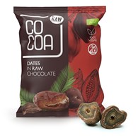 DAKTYLE W SUROWEJ CZEKOLADZIE BIO 70 g - COCOA