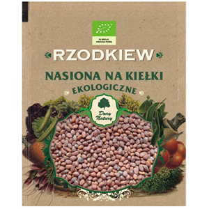 NASIONA RZODKIEWKI BIO NA KIEŁKI 30 g - DARY NATURY