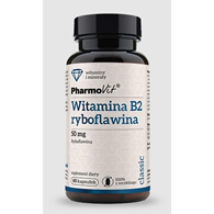 WITAMINA B2 (50 mg) BEZGLUTENOWA 60 KAPSUŁEK - PHARMOVIT (CLASSIC)