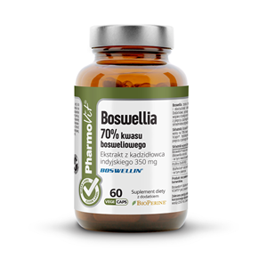 BOSWELLIA (700 mg) BEZGLUTENOWA 60 KAPSUŁEK - PHARMOVIT (CLEAN LABEL)