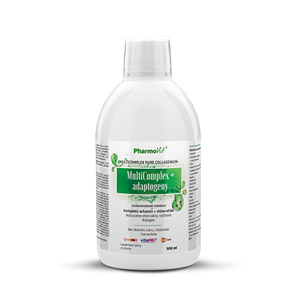 SUPLEMENT DIETY MULTICOMPLEX + ADAPTOGENY W PŁYNIE BEZGLUTENOWY 500 ml - PHARMOVIT