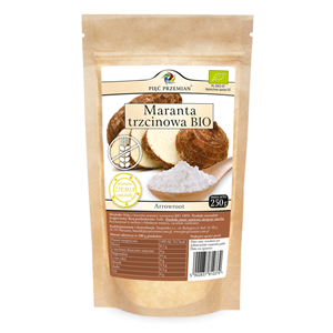 MARANTA TRZCINOWA BEZGLUTENOWA BIO 250 g - PIĘĆ PRZEMIAN