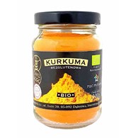 KURKUMA MIELONA BEZGLUTENOWA BIO 100 g - PIĘĆ PRZEMIAN