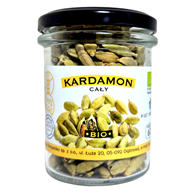 KARDAMON OWOCE BEZGLUTENOWY BIO 60 g - PIĘĆ PRZEMIAN