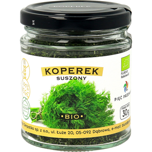 KOPEREK SUSZONY BEZGLUTENOWY BIO 30 g - PIĘĆ PRZEMIAN