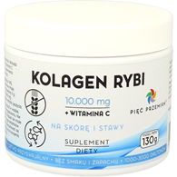 KOLAGEN RYBI + WITAMINA C W PROSZKU BEZGLUTENOWY 130 g - PIĘĆ PRZEMIAN