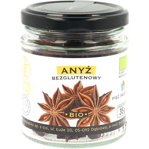 ANYŻ GWIAZDKOWY BEZGLUTENOWY BIO 35 g - PIĘĆ PRZEMIAN