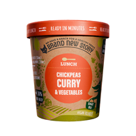 CURRY Z CIECIERZYCĄ I WARZYWAMI BEZ DODATKU CUKRU 70 g - BRAND NEW STORY