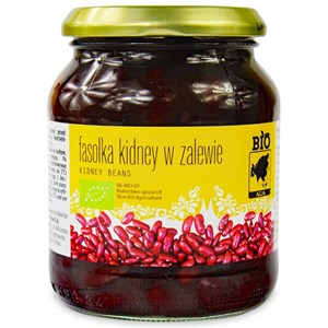 FASOLKA KIDNEY W ZALEWIE BIO 360 g (240 g) (SŁOIK) - BIO PLANET