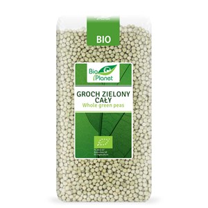 GROCH ZIELONY CAŁY BIO 500 g - BIO PLANET