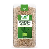 SOCZEWICA BRĄZOWA BIO 500 g - BIO PLANET