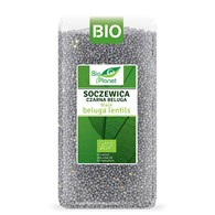 SOCZEWICA CZARNA BELUGA BIO 500 g - BIO PLANET