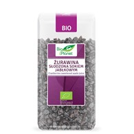 ŻURAWINA SŁODZONA SOKIEM JABŁKOWYM BIO 400 g - BIO PLANET