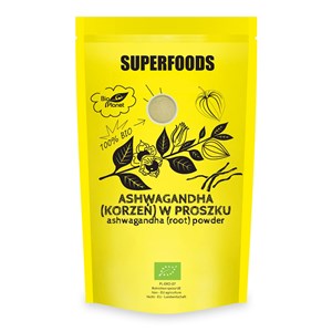 ASHWAGANDHA SPROSZKOWANA BIO 150 g - BIO PLANET