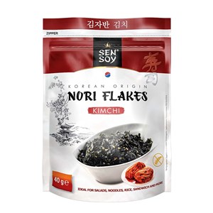 PŁATKI NORI KIMCHI BEZGLUTENOWE 40 g - SEN SOY