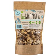 GRANOLA FIGA Z KOKOSEM BEZ DODATKU CUKRÓW BEZGLUTENOWA BIO 320 g - PAPAGRIN