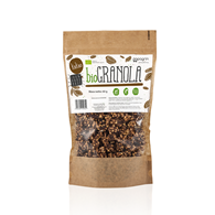 GRANOLA Z KAKAO BEZ DODATKU CUKRÓW BEZGLUTENOWA BIO 60 g - PAPAGRIN