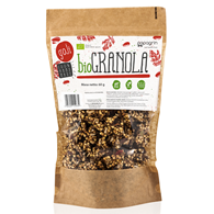 GRANOLA Z GOJI BEZ DODATKU CUKRÓW BEZGLUTENOWA BIO 60 g - PAPAGRIN