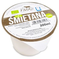 ŚMIETANA 12 % BIO 200 ml - EKO KNIAŹ (NA ZAMÓWIENIE)